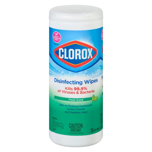 Picture of CLOROX DISINFECTING WIPES - FRESH SCENT 35S