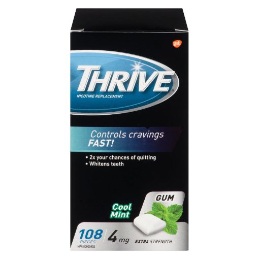 Picture of THRIVE GUM - MINT 4MG 108S                                                 