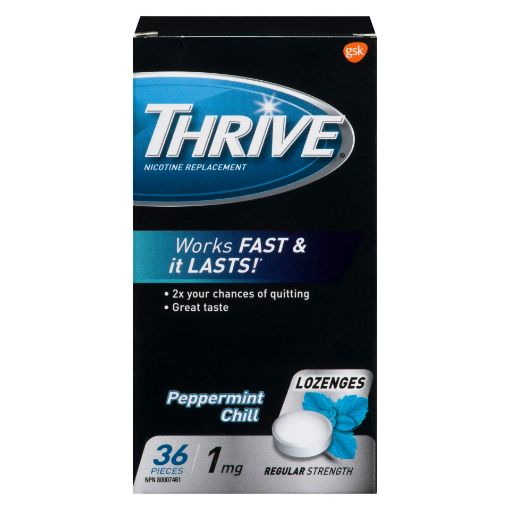 Picture of THRIVE LOZENGE - MINT 1MG 36S                                              