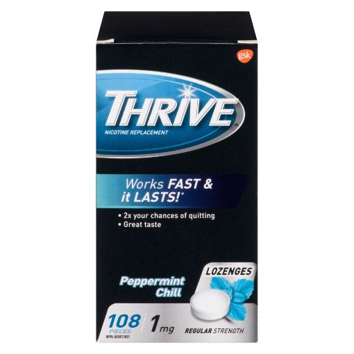 Picture of THRIVE LOZENGE - MINT 1MG 108S                                             