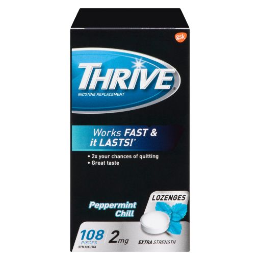 Picture of THRIVE LOZENGE - MINT 2MG 108S                                             