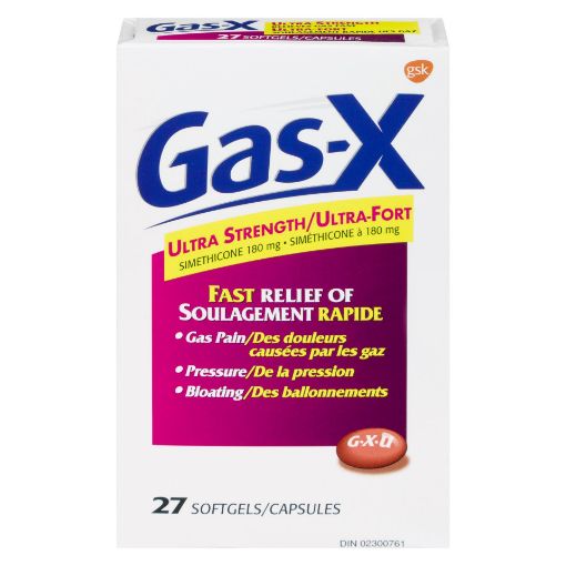 Picture of GAS X ULTRA STRENGTH - SOFTGEL CAPSULES 27S                                