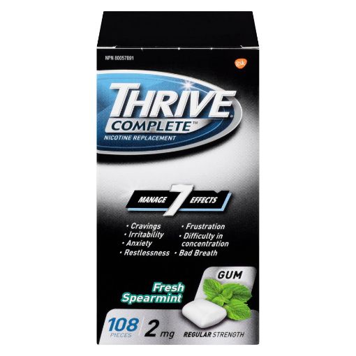 Picture of THRIVE COMPLETE SPEARMINT NRT GUM 2MG 108S                                 