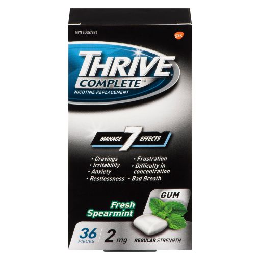 Picture of THRIVE COMPLETE SPEARMINT NRT GUM 2MG 36S                                  