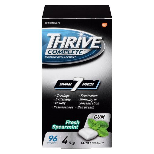 Picture of THRIVE COMPLETE SPEARMINT NRT GUM 4MG 96S                                  