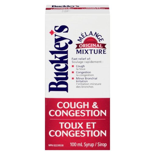 Picture of BUCKLEYS ORIGINAL - COUGH CONGESTION SYRUP 100ML                           