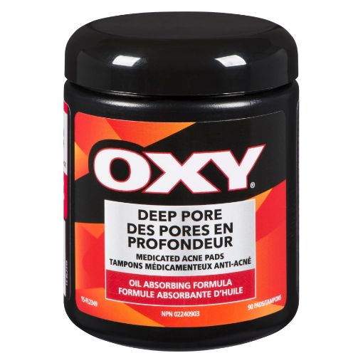 Picture of OXY DAILY CLEANSING PADS - DEEP PORE 2% 90S                                