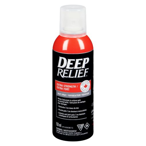 Picture of DEEP RELIEF EXTRA STRENGTH - HEAT SPRAY 150ML                              