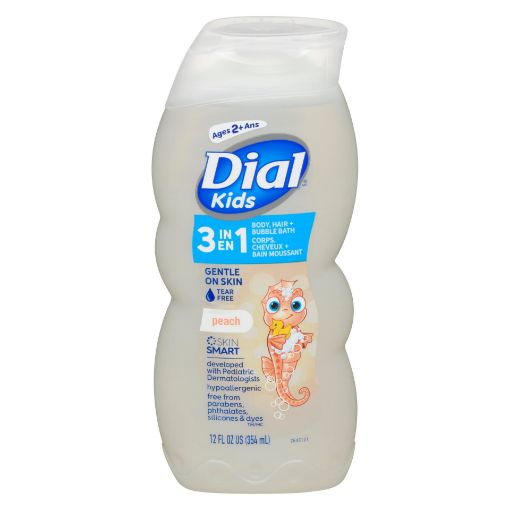 Picture of DIAL BODY WASH KIDS - PEACHY CLEAN 355ML                                   