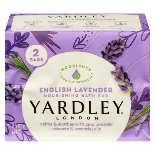 Picture of YARDLEY ENGLISH LAVENDER BAR SOAP 2X120GR