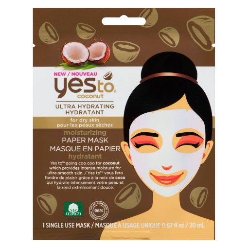 Picture of YES TO COCONUT PAPER MASK 20ML                                             