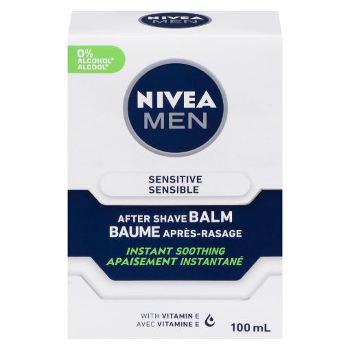 Picture of NIVEA FOR MEN SENSITIVE AFTERSHAVE BALM 100ML                              
