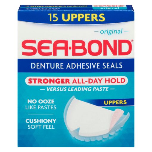 Picture of SEA BOND DENTURE ADHESIVE SEALS - UPPER 15S