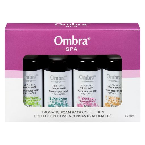 Picture of OMBRA AROMATIC BATH 4 MINIS SAMPLER COLLECTION                             