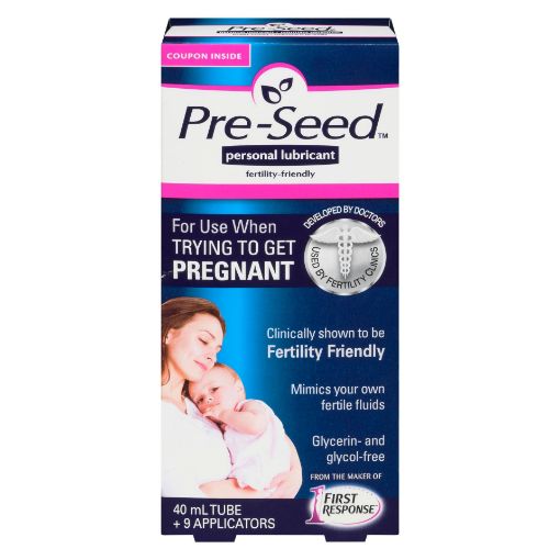 Picture of PRE-SEED FERTILITY FRIENDLY PERSONAL LUBRICANT W/ 9 APPLICATORS 40ML       