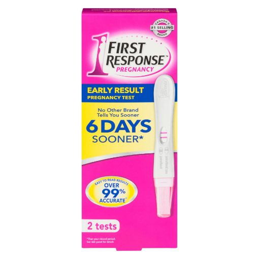 Picture of FIRST RESPONSE PREGNANCY TEST 2S                                           