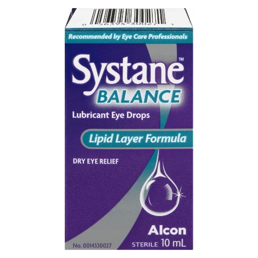 Picture of SYSTANE BALANCE LUBRICANT EYE DROPS 10ML