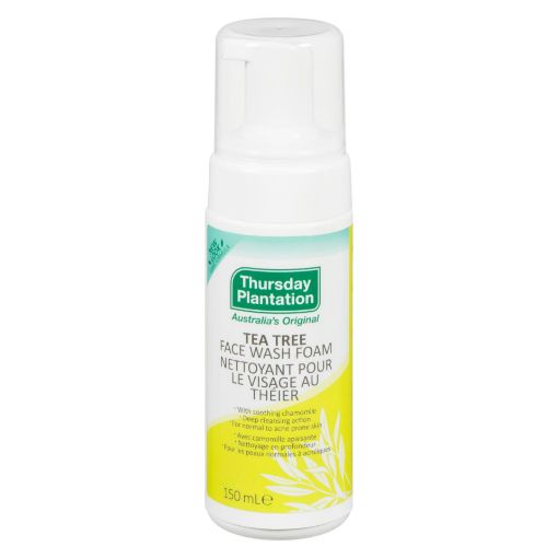 Picture of THURSDAY PLANTATION STEP 1 TEA TREE FOAMING FACE WASH 150ML                