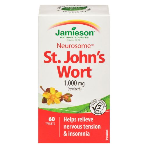 Picture of JAMIESON ST JOHNS WORT TABLET 200MG 60S                                    