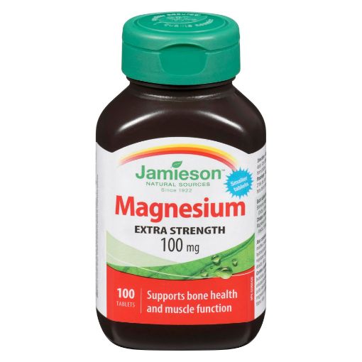 Picture of JAMIESON MAGNESIUM TABLET 100MG 100S                                       