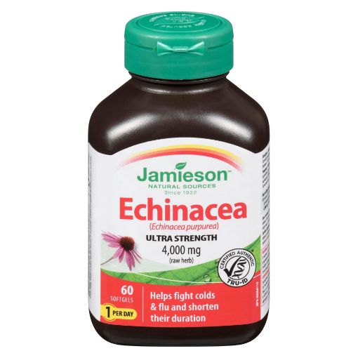 Picture of JAMIESON ECHINACEA MAX POTENCY 4000MG CAPSULES 60S