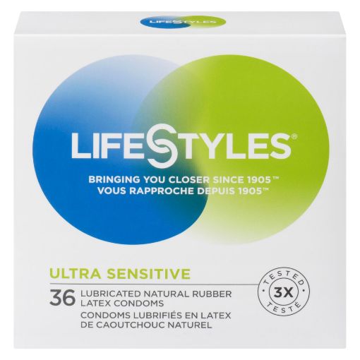 Picture of LIFESTYLES CONDOMS - ULTRA SENSITIVE 36S                                   