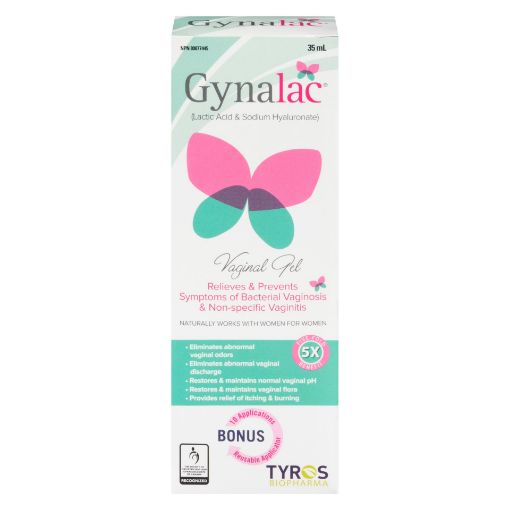 Picture of GYNALAC BV VAGINAL GEL 35ML                                                