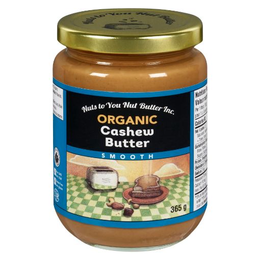 Picture of ORGANIC CASHEW BUTTER 365GR                             