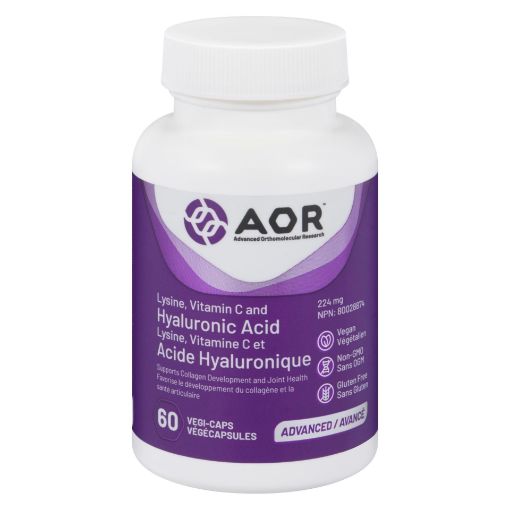 Picture of AOR HYALURONIC ACID - VEGETABLE CAPSULES 224MG 60S                        