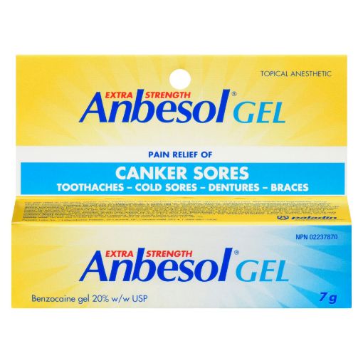 Picture of ANBESOL EXTRA STRENGTH 20% GEL  7GR                                        