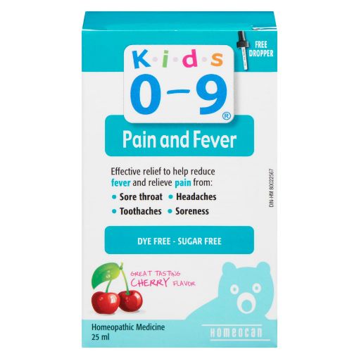 Picture of KIDS 0-9 PAIN and FEVER 25ML