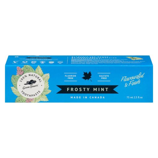Picture of GREEN BEAVER FROSTY MINT TOOTHPASTE 75ML                                   