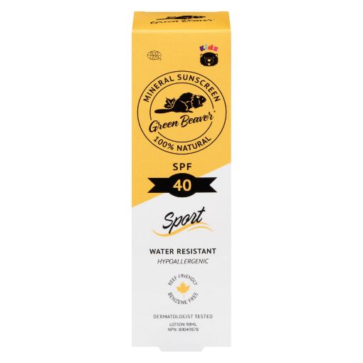 Picture of GREEN BEAVER SUNSCREEN LOTION - SPF40 KIDS 90ML                            