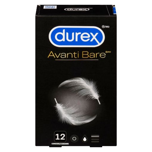 Picture of DUREX AVANTI CONDOMS - BARE SENSATIONS 12S                                 