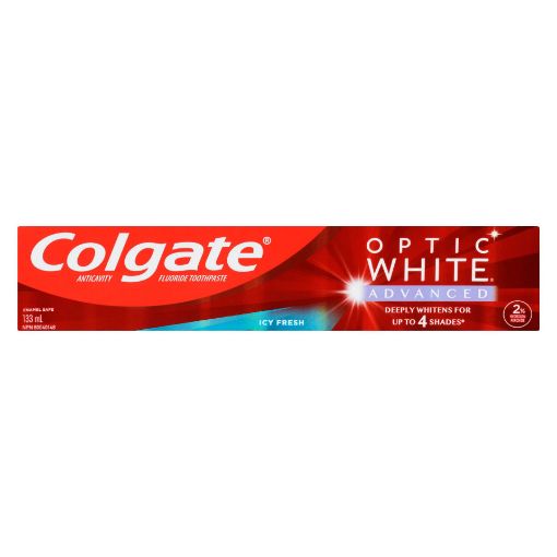 Picture of COLGATE OPTIC WHITE ADVANCED TOOTHPASTE - ICY FRESH 133ML                  