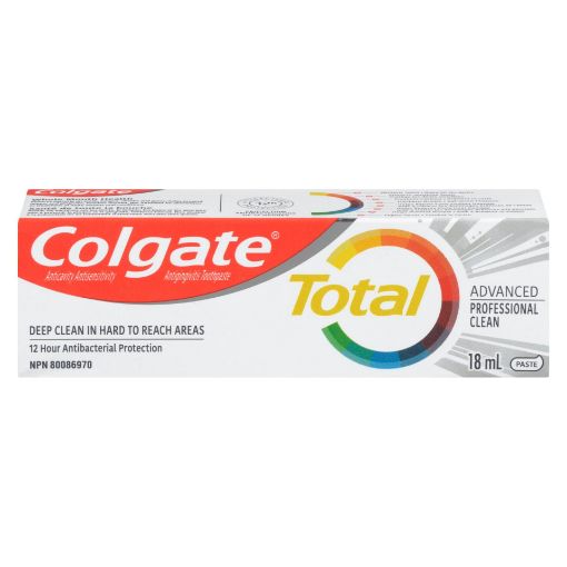 Picture of COLGATE TOTAL ADVANCED HEALTH PRO CLEAN TOOTHPASTE 18ML                    