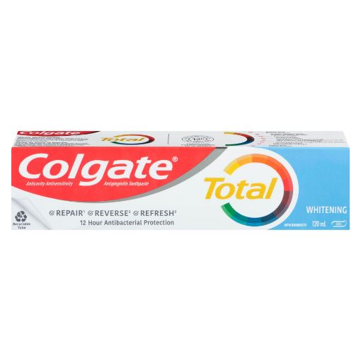 Picture of COLGATE TOTAL TOOTHPASTE - WHITENING 120ML                                 