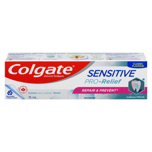 Picture of COLGATE SENSITIVE PRO-RELIEF TOOTHPASTE - REPAIR and PREVENT 75ML