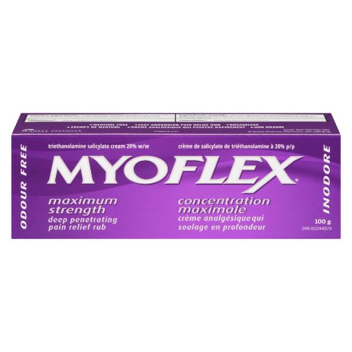 Picture of MYOFLEX CREAM - MAXIMUM STRENGTH CREAM 20% 100GR                           