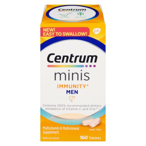 Picture of CENTRUM MINIS MENS IMMUNITY 160S