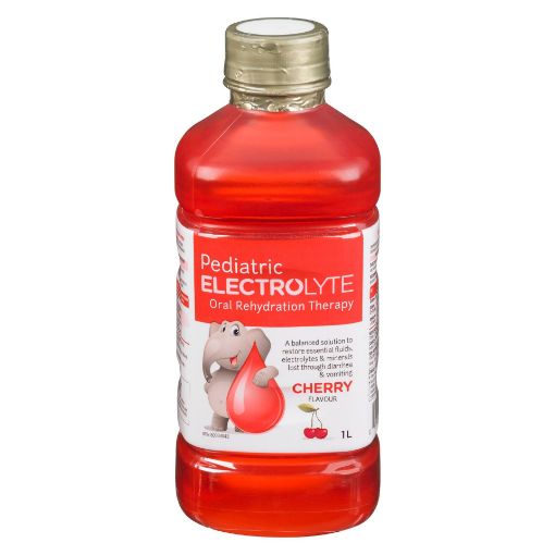 Picture of PEDIATRIC ELECTROLYTE CHERRY 1LT                                           