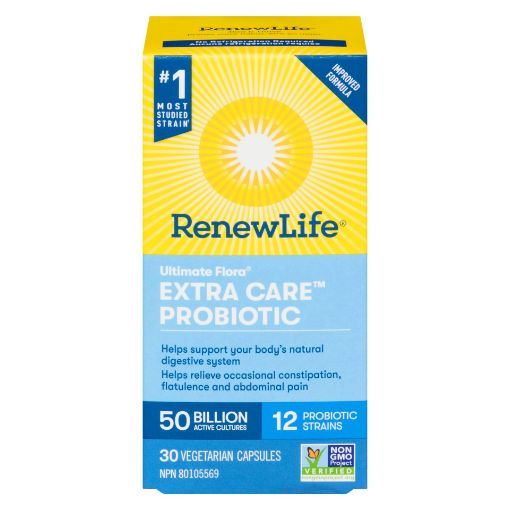 Picture of RENEW LIFE ULTIMATE FLORA EXTRA CARE 50B PROBIOTIC VEG CAPS 30S