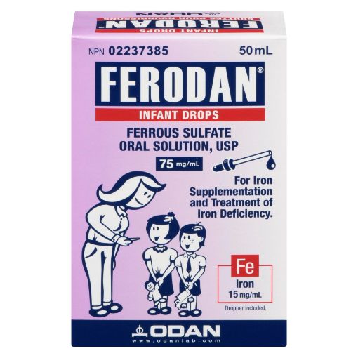 Picture of FERODAN INFANT DROPS 50ML