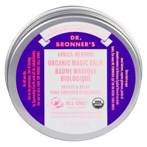 Picture of DR. BRONNER'S ORGANIC MAGIC BALM - ARNICA MENTHOL 57GR           