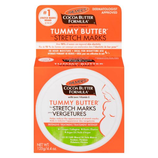 Picture of PALMERS COCOA BUTTER TUMMY BUTTER 125GR                                    