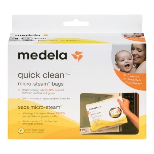 Picture of MEDELA QUICK CLEAN MICRO-STEAM BAGS 5S                        