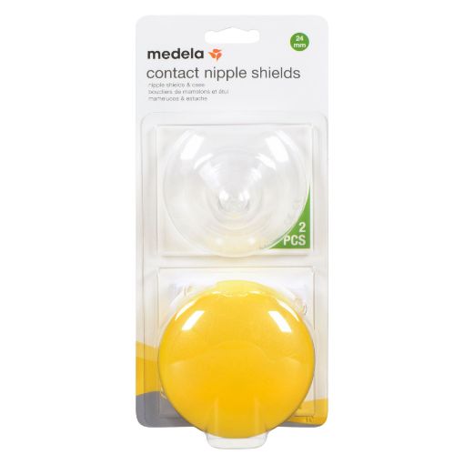 Picture of MEDELA CONTACT NIPPLE SHIELD WITH CASE 24MM               
