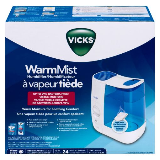 Picture of VICKS WARM MIST HUMIDIFIER                                                 