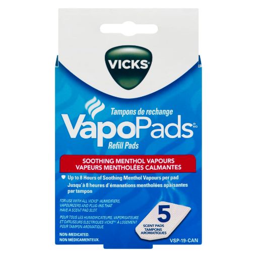 Picture of VICKS WATERLESS VAPOURIZER REFILL PADS VSP19 5S                            