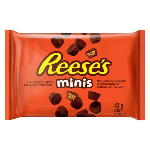 Picture of REESES PEANUT BUTTER MINI - SINGLES 43GR